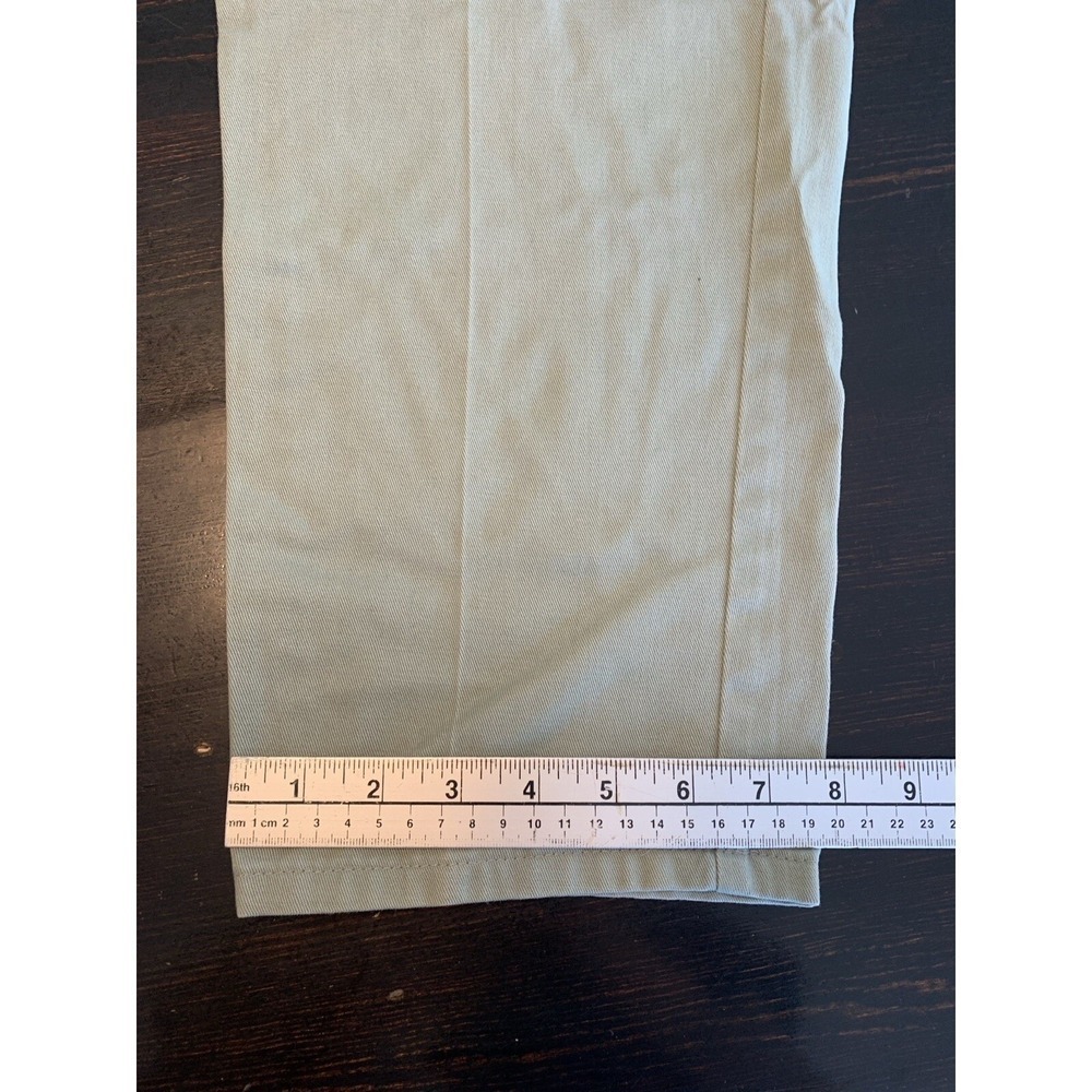 VTG Northern Reflections Vintage Khaki Women's 32x28.5 Sage Pleated RN69778 - Picture 13 of 13